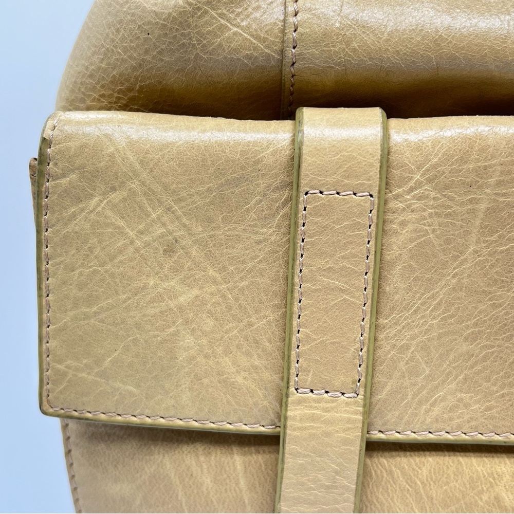 Volée Drawstring Backpack Yellow/Tan Beige - Picture 5 of 14